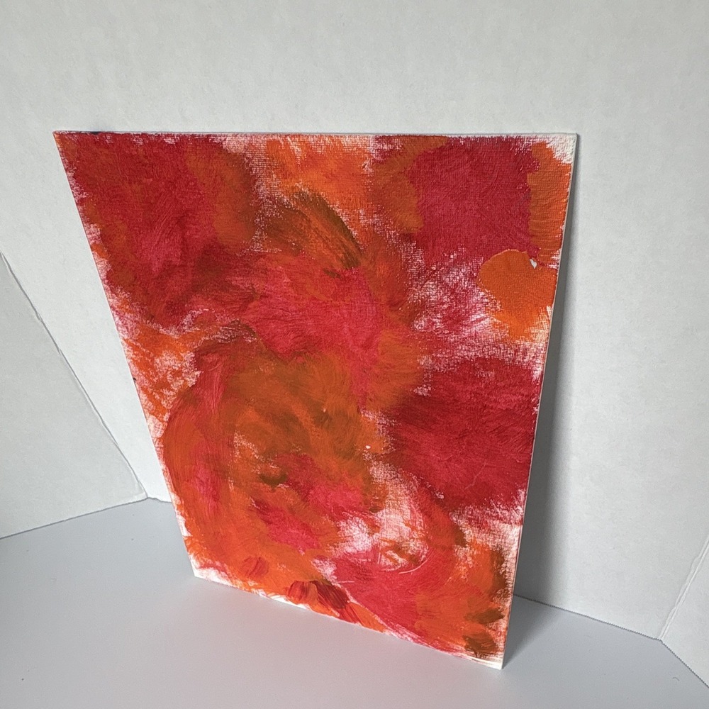"Rising‎ PAIN to PASSIOn," 2025 Abstract Canvas Painting - Picture 10 of 11
